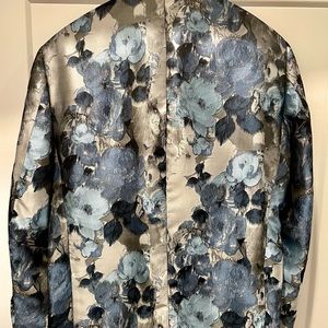 Tallia Blazer sold by Macy’s various shades of blue.